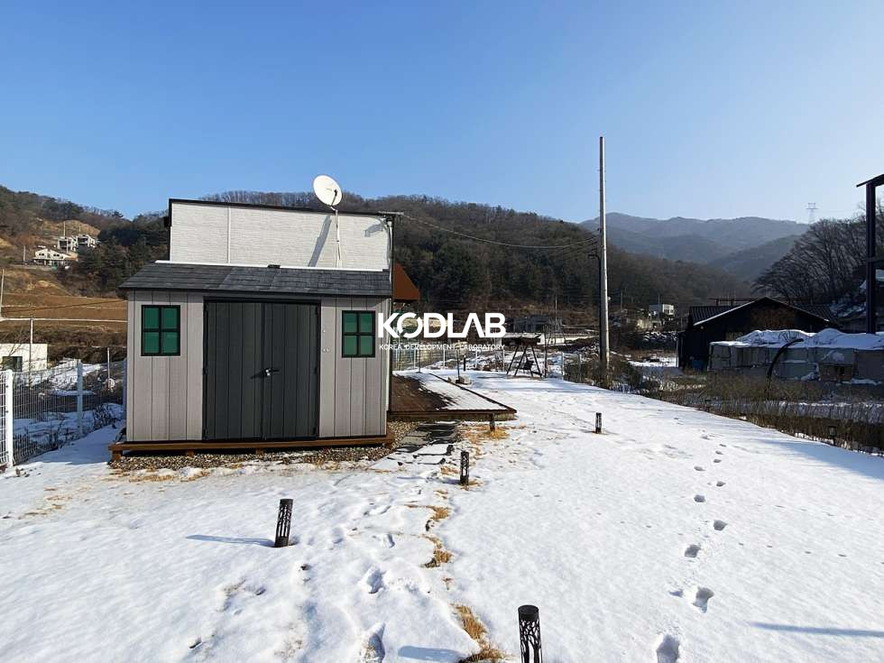 경기 양평군 양서면 목왕리 급매[8천만원인하]﻿양수역에서 차량 10분대 안쪽에 위치한 목구조 조립식 주택! 에어컨, 온수기, 냉장고가 옵션인 집! 매매 매물번호 10879 사진 9