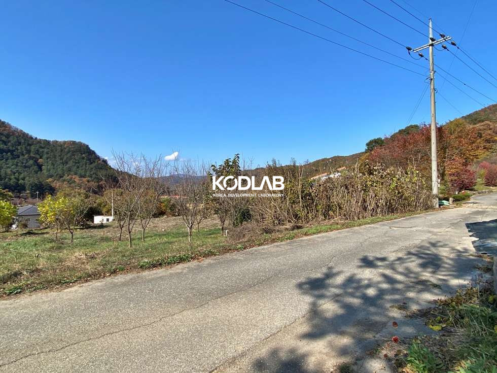 경기 양평군 청운면 신론리 흑천이 흐르는 아스팔트 도로 접한 토지 매매 매물번호 10697 사진 11