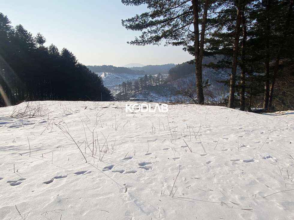 경기 양평군 용문면 신점리 용문 단지형 주택 필지, 깔끔하게 구획됐고 트인 산뷰가 보임, 영구조망권 매매 매물번호 10844 사진 6