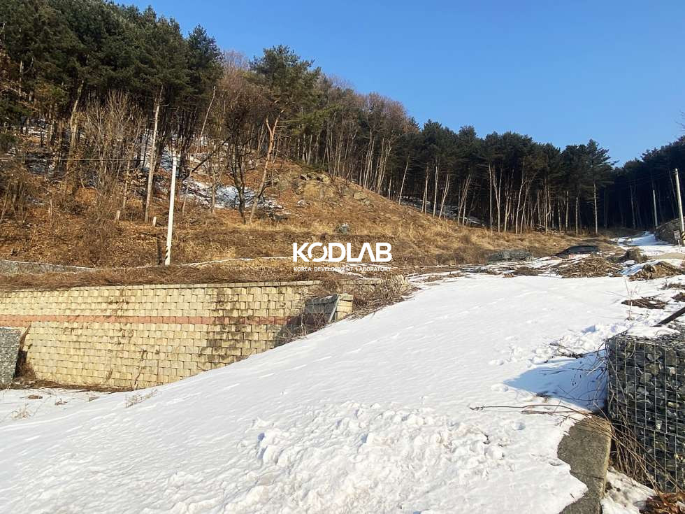 경기 양평군 용문면 신점리 용문 단지형 주택 필지, 깔끔하게 구획됐고 트인 산뷰가 보임, 영구조망권 매매 매물번호 10844 사진 15