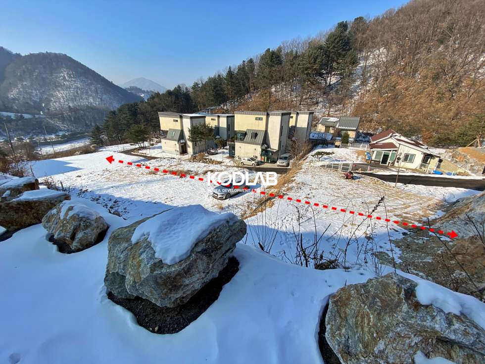 경기 양평군 서종면 수입리 서종 IC 인근 3단 토목 된 토지, 뻥 뚫린 시야 영구조망 확보 매매 매물번호 10854 사진 1