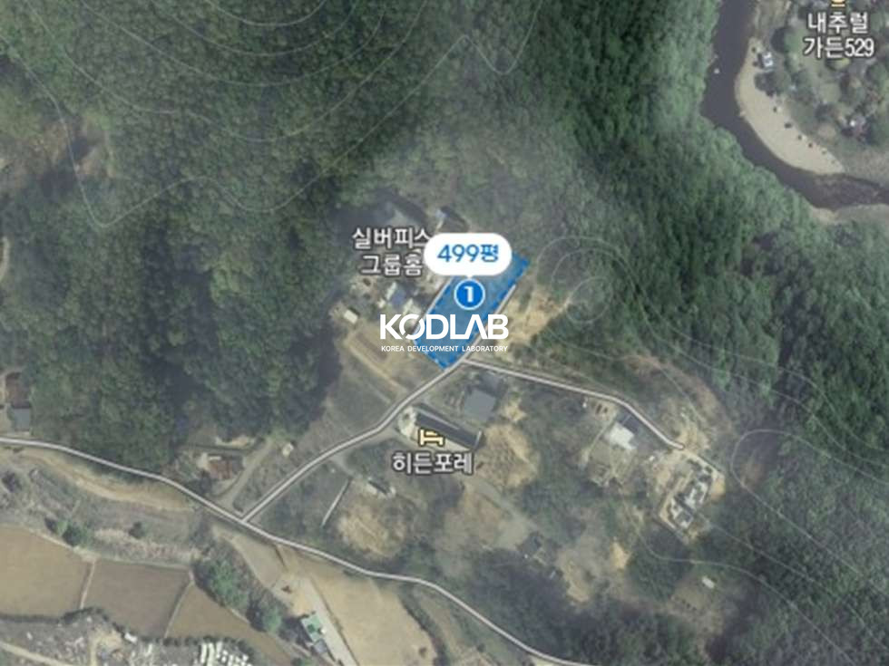 경기 양평군 서종면 수입리 서종 IC 인근 3단 토목 된 토지, 뻥 뚫린 시야 영구조망 확보 매매 매물번호 10854 사진 2