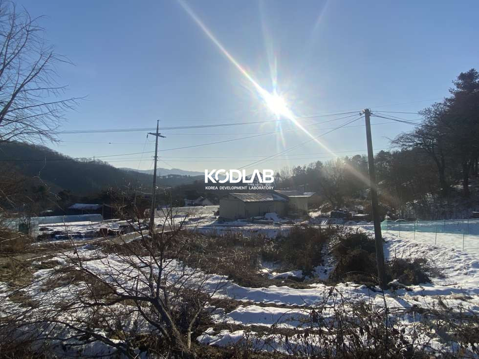 경기 양평군 지평면 수곡리 지평면 트인시야, 남동향으로 일조량이 우수한 전원주택지 매매 매물번호 10853 사진 3