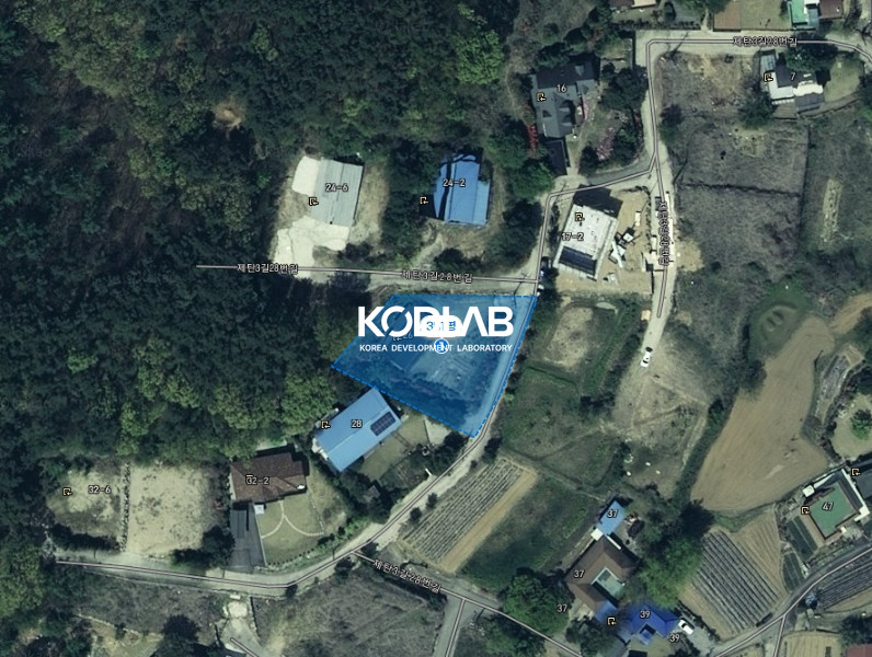 경기 양평군 양서면 복포리 24평 농막주택 있는(희망시 제거) 양서면 평당 200만원 토지 매매 매물번호 10883 사진 2