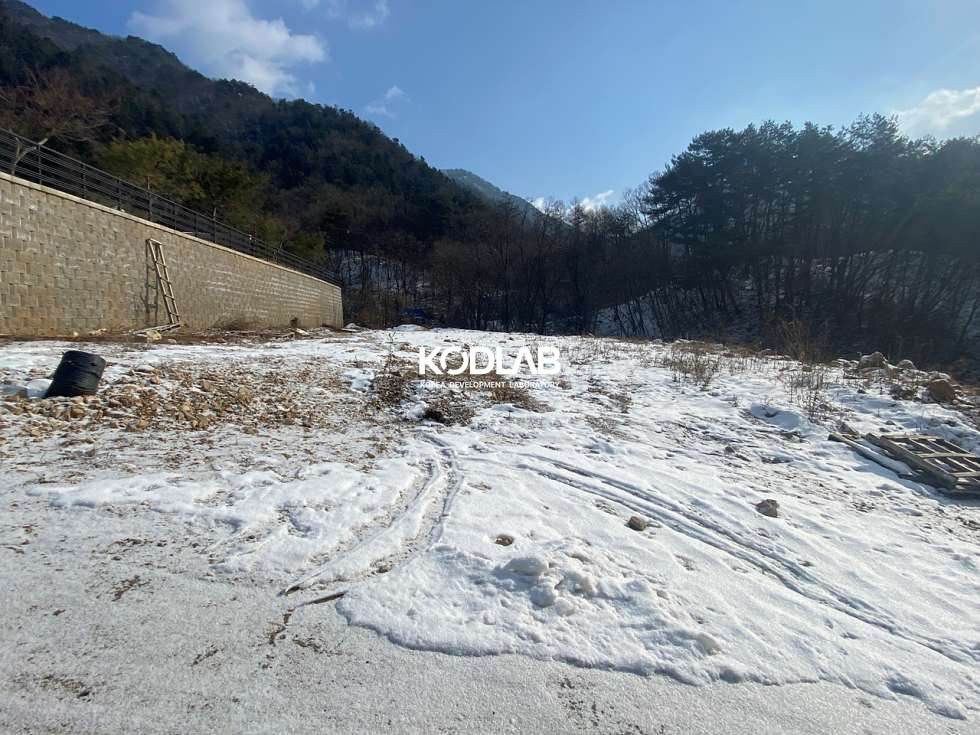 경기 양평군 청운면 신론리 평당 55만원, 정남향의 양지바른 골짜기 있는 조용한 전원마을토지 매매 매물번호 10943 사진 6