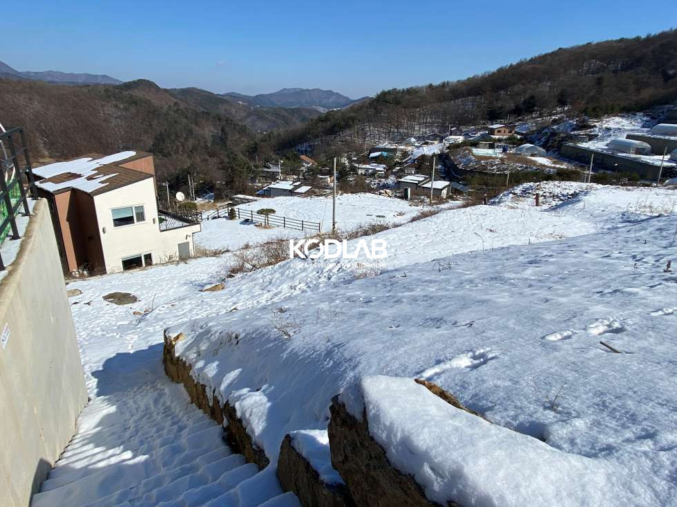 경기 양평군 용문면 덕촌리 계단식 토목 되어있는 토지, 산으로 둘러싸인 포근하고 조용한 위치의 토지 매매 매물번호 10940 사진 16