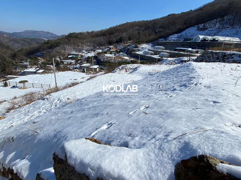 경기 양평군 용문면 덕촌리 계단식 토목 되어있는 토지, 산으로 둘러싸인 포근하고 조용한 위치의 토지 매매 매물번호 10940 사진 17