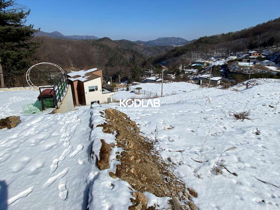경기 양평군 용문면 덕촌리 계단식 토목 되어있는 토지, 산으로 둘러싸인 포근하고 조용한 위치의 토지 매매 매물번호 10940 사진 24