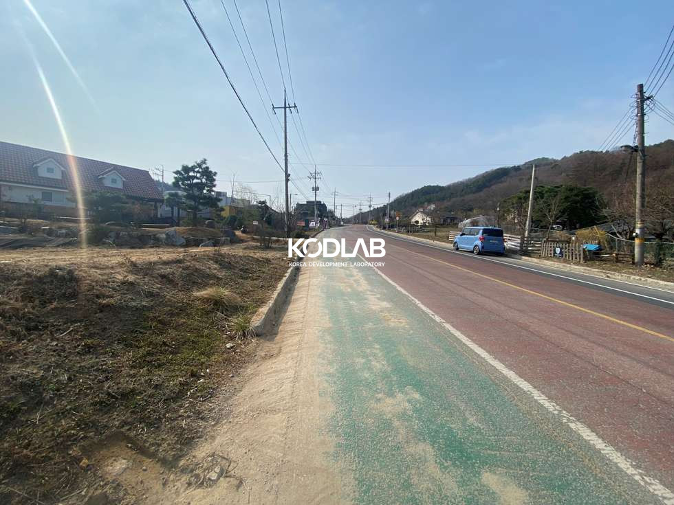경기 양평군 용문면 화전리 주택 단지 인근 산과 주택이 조망되는 토지 매매 매물번호 11273 사진 10