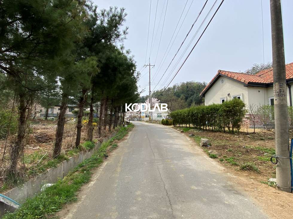 경기 양평군 양평읍 도곡리 밭으로 이용중인 지방도와 인접한 토지 매매 매물번호 11283 사진 4