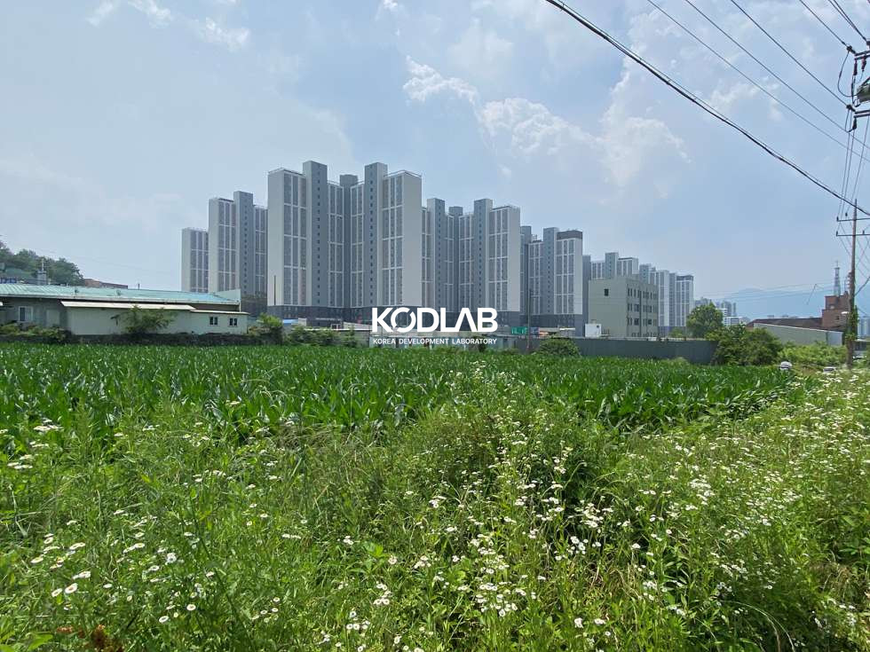 경기 양평군 양평읍 양근리 양평 최대규모 아파트단지 인근의 토지, 군도로 접해있으며 양평시내권 매매 매물번호 11607 사진 14
