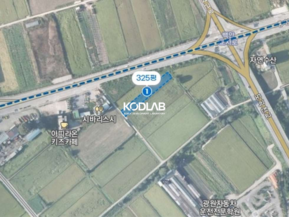 경기 양평군 양평읍 도곡리 양평읍 2차선 도로 근거리 위치한 논으로 이용중인 토지, 국유지 접함 매매 매물번호 11751 사진 2