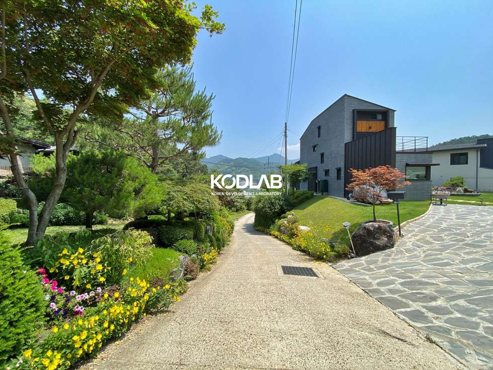 경기 양평군 지평면 월산리 주택에 연못이 있으며 대지만 560평의 지평 전원주택 매매 매물번호 11655 사진 3