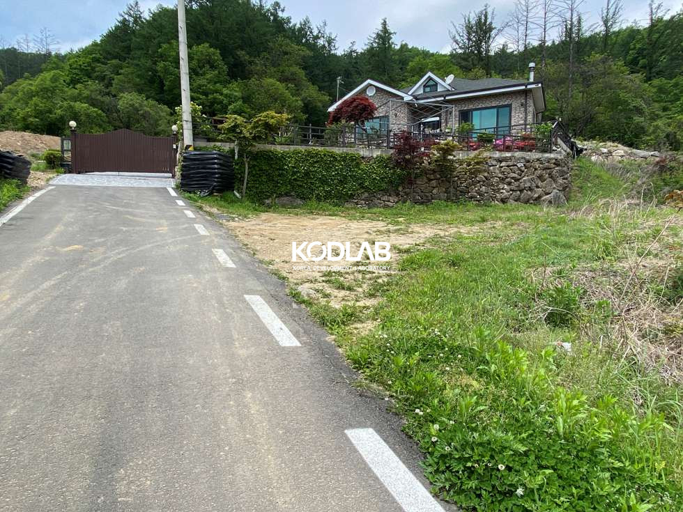 경기 양평군 용문면 연수리 도로 접한 마을 안쪽에 위치한 조용한 용문면 토지 매매 매물번호 11425 사진 7