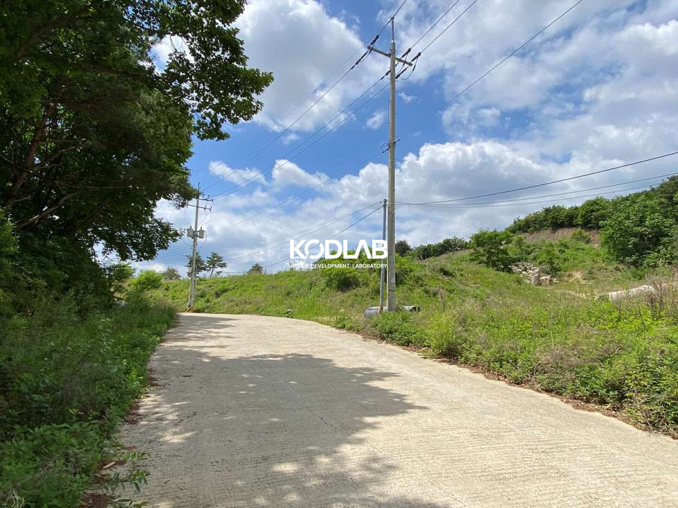 경기 양평군 옥천면 타운하우스 옆 산 일부 분할매매 직접 지으세요! 매매 매물번호 10495 사진 6