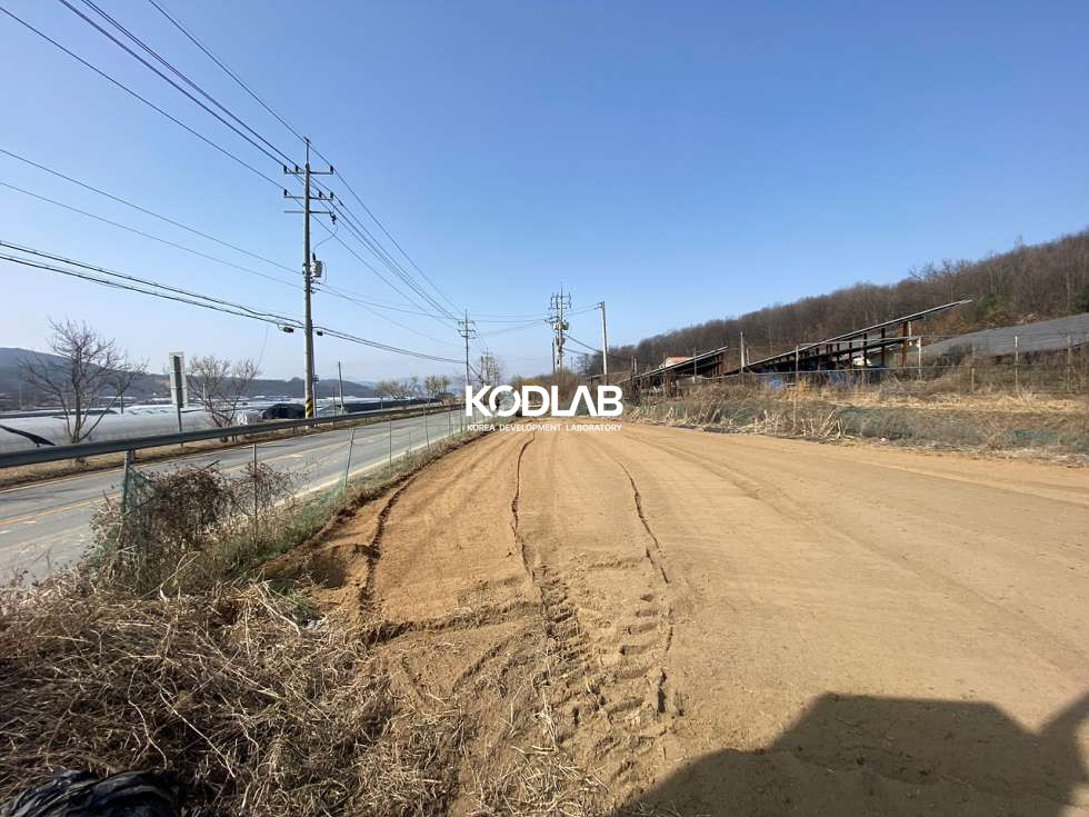 경기 양평군 개군면 자연리 2차선 도로 접한 평당 150만원 토지, 버스정류장 도보 1분거리의 교통위치 좋은 개군면 토지 매매 매물번호 11230 사진 3