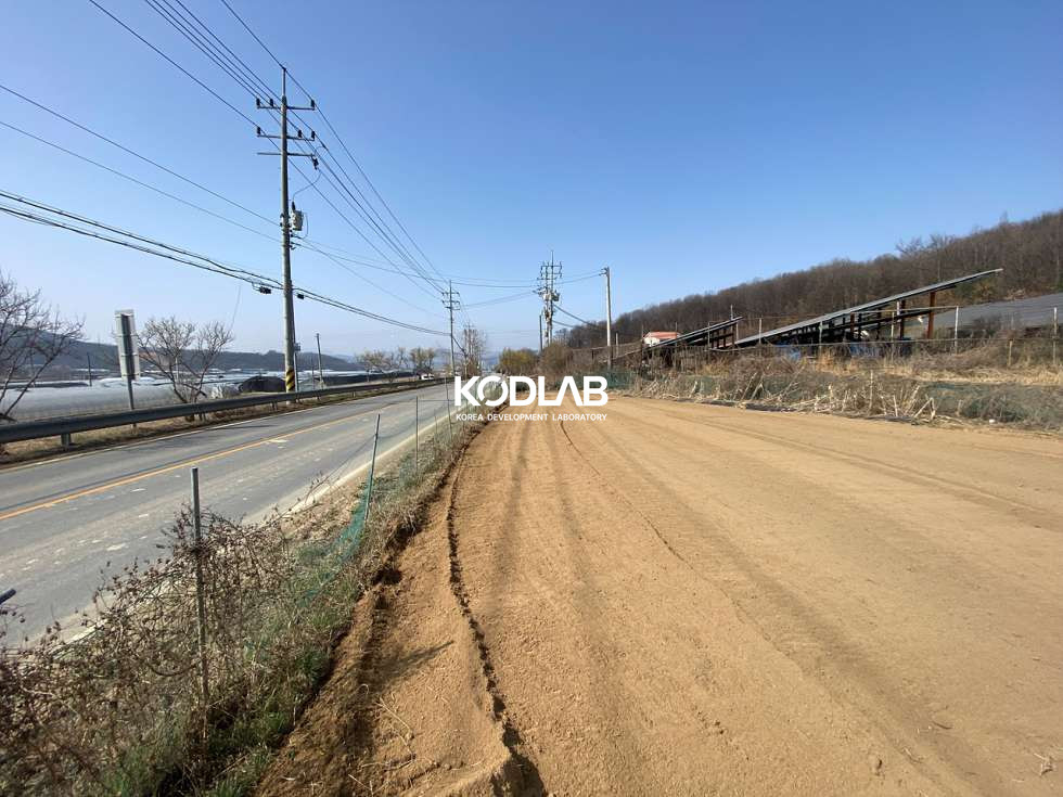 경기 양평군 개군면 자연리 2차선 도로 접한 평당 150만원 토지, 버스정류장 도보 1분거리의 교통위치 좋은 개군면 토지 매매 매물번호 11230 사진 5