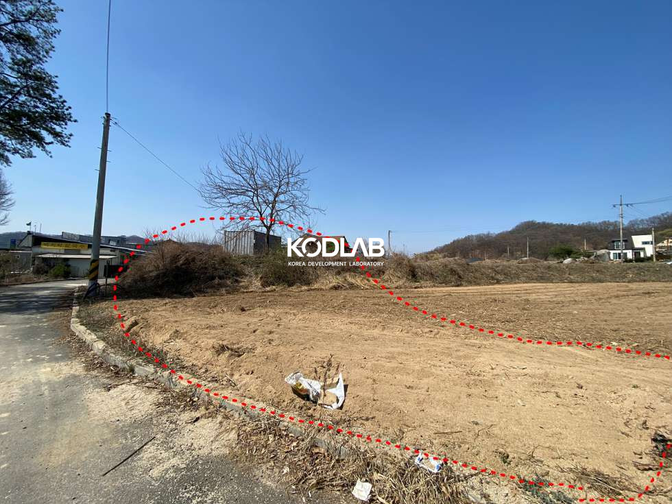 경기 여주시 대신면 천서리 37번 국도와 가까운 천서리 막국수촌 옆 토지 매매 매물번호 11258 사진 1