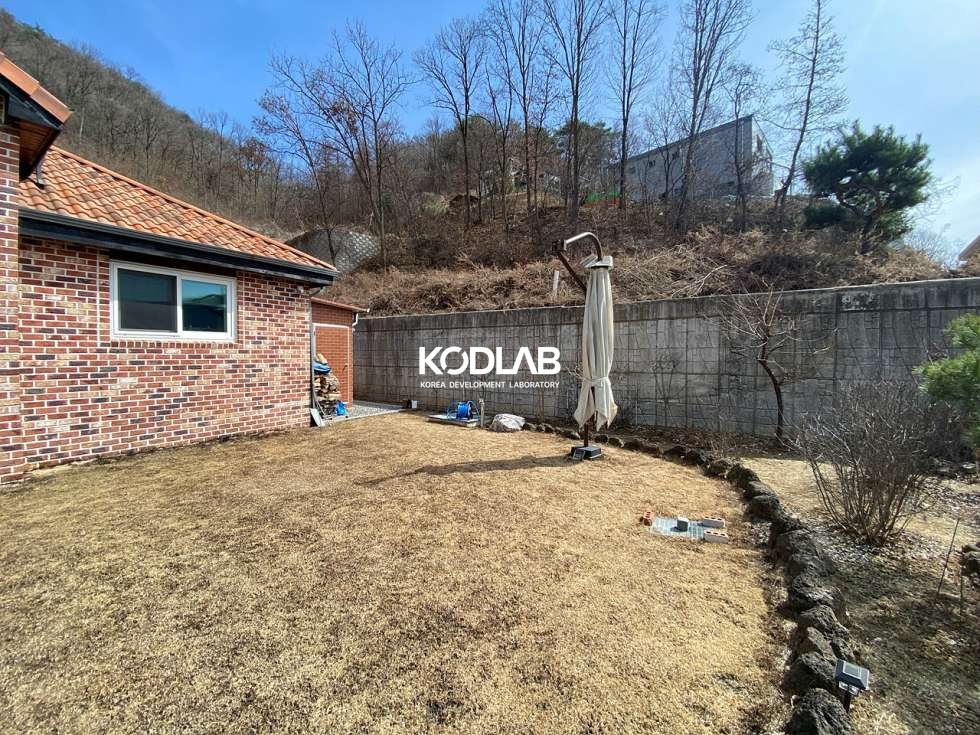 경기 양평군 양서면 부용리 양서면 생활권 차량 6분, 단지 끝에 위치해 있어 조용한 양서면 전원주택 매매 매물번호 11196 사진 2