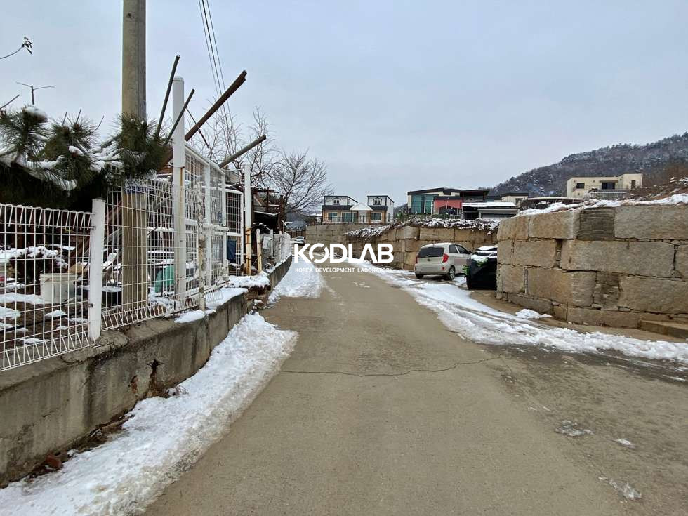 경기 양평군 용문면 금곡리 용문 주차박스 설치 됨, 2단 토목 된 전원주택 단지 평당 125만원 매매 매물번호 10913 사진 3
