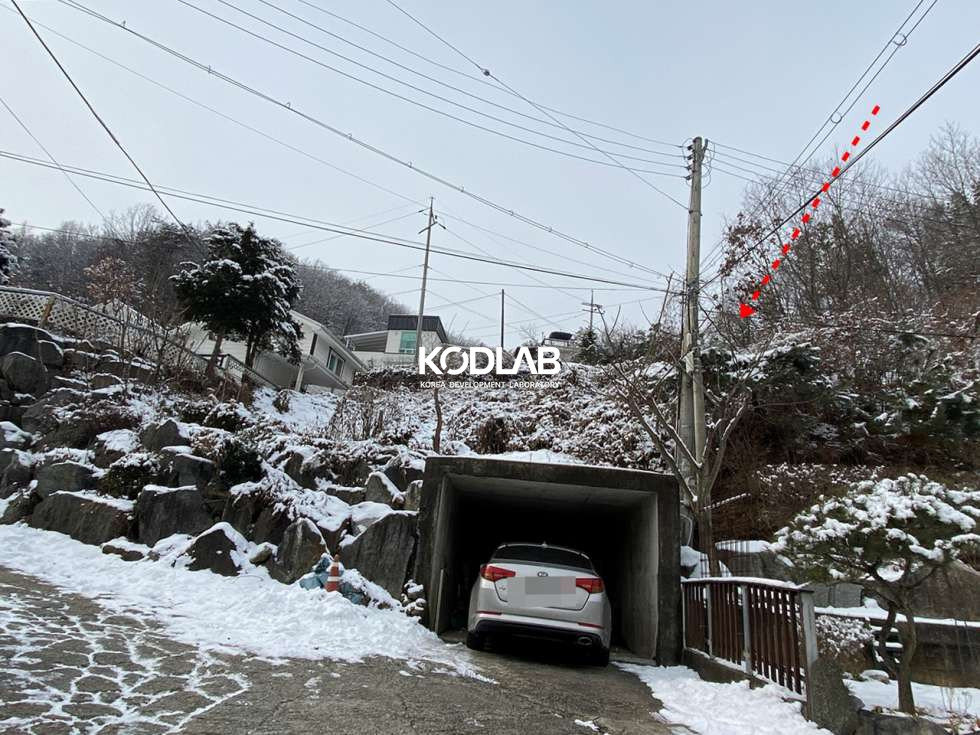경기 양평군 용문면 덕촌리 영구조망권 주차박스가 설치되어 있는 조용한 전원주택단지의 토지 매매 매물번호 10911 사진 15