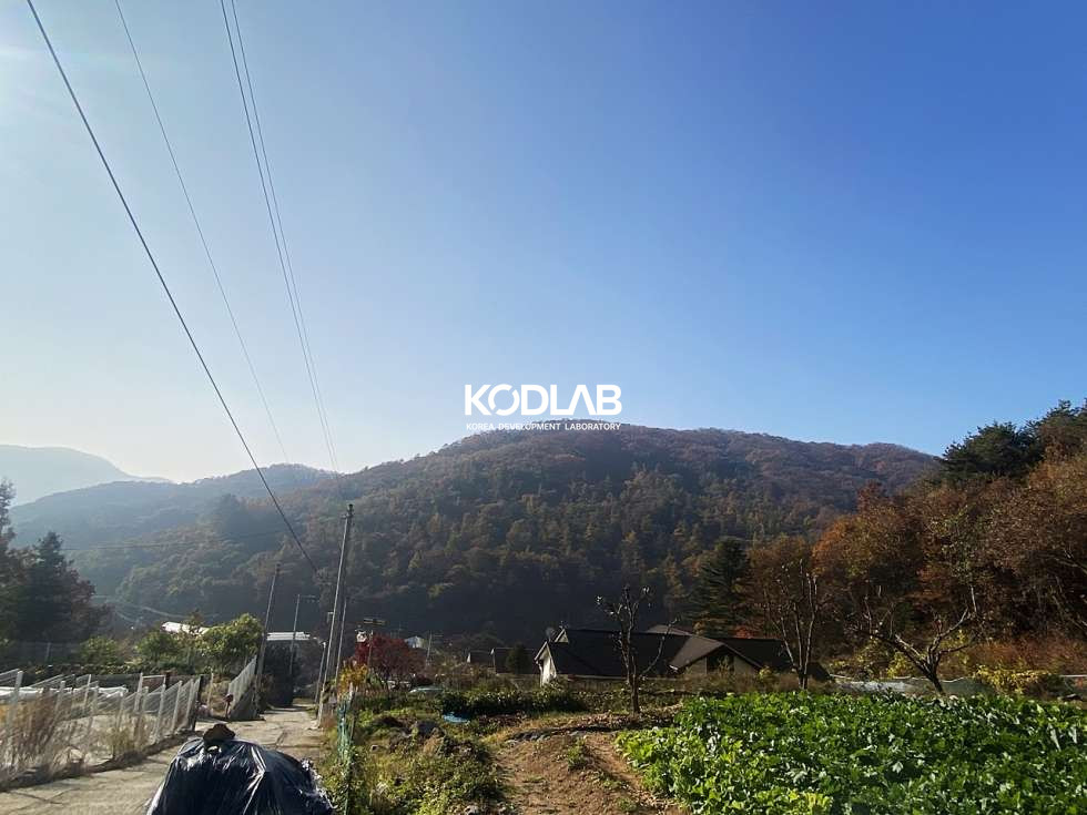 경기 양평군 강상면 대석리 2차선 도로 차량4분, 평당 110만원 강상면 투자 목적용 토지 매매 매물번호 10663 사진 2