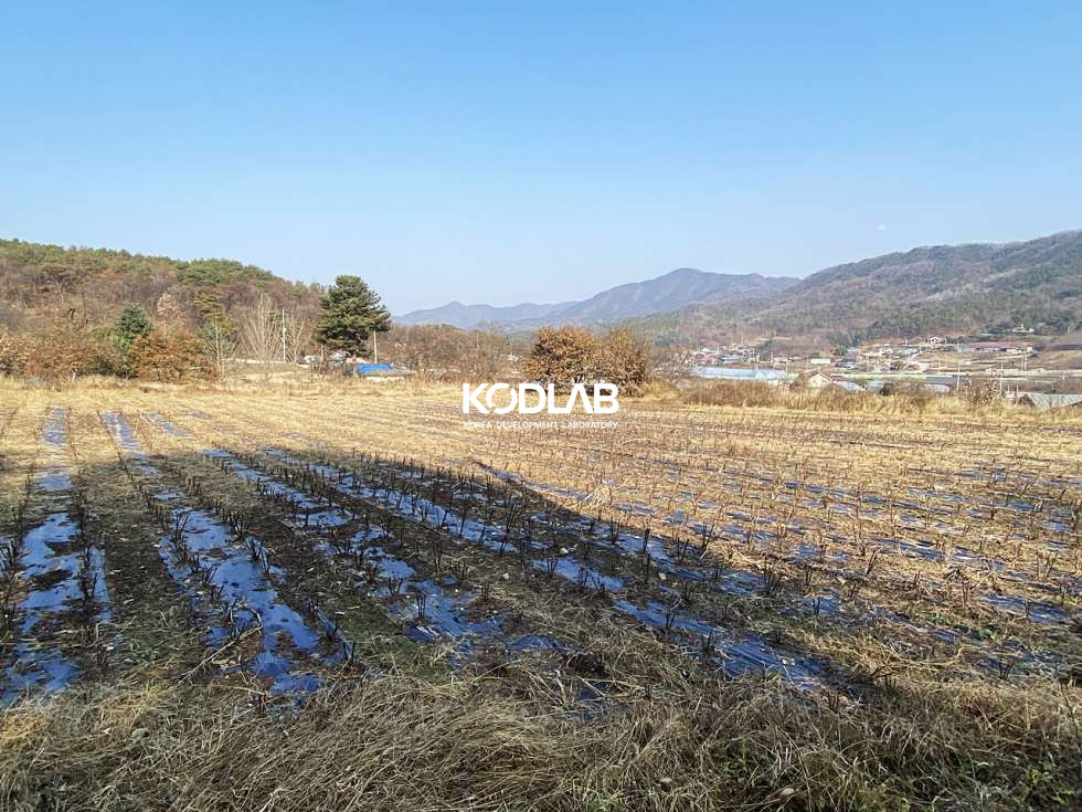 경기 양평군 지평면 망미리 지평역 10분, 트인전망 평지의 가격 좋은 전원주택지 혹은 투자용토지 매매 매물번호 10675 사진 1