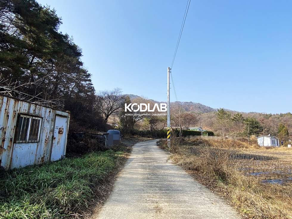 경기 양평군 지평면 망미리 지평역 10분, 트인전망 평지의 가격 좋은 전원주택지 혹은 투자용토지 매매 매물번호 10675 사진 4
