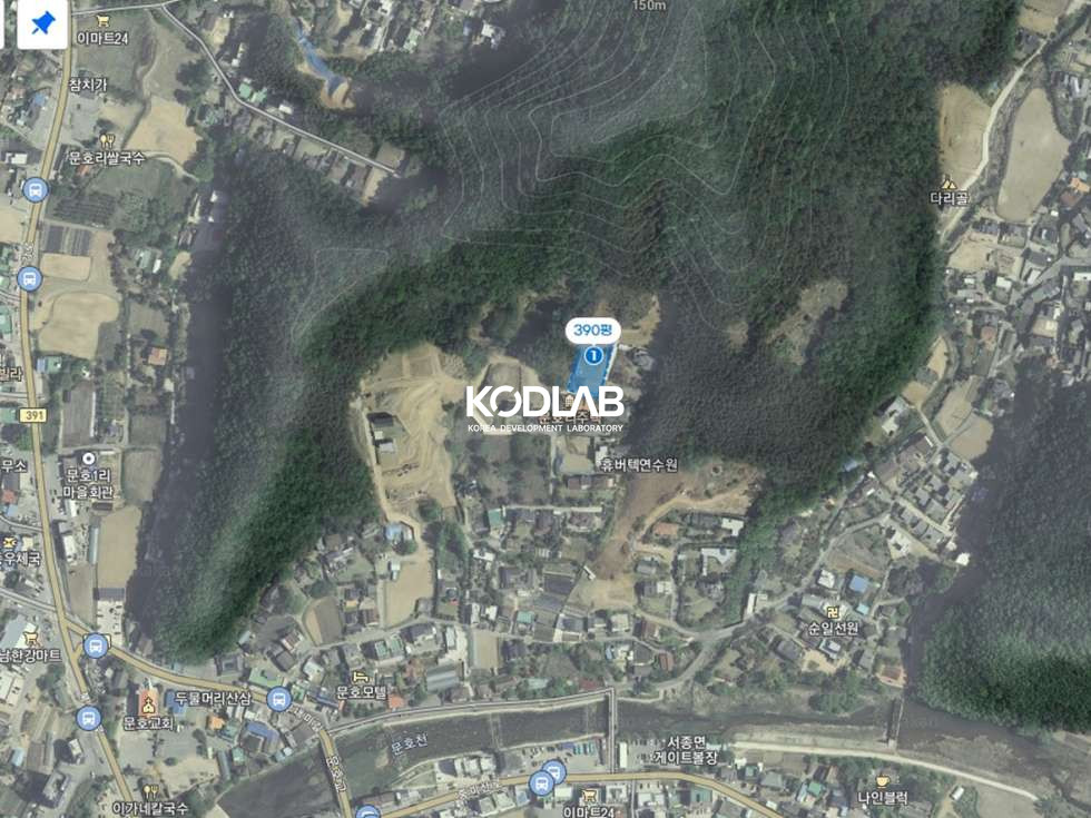경기 양평군 서종면 문호리 평당 500만원, 토목완료된 서종면 문호리 토지 강조망됨 매매 매물번호 11798 사진 2