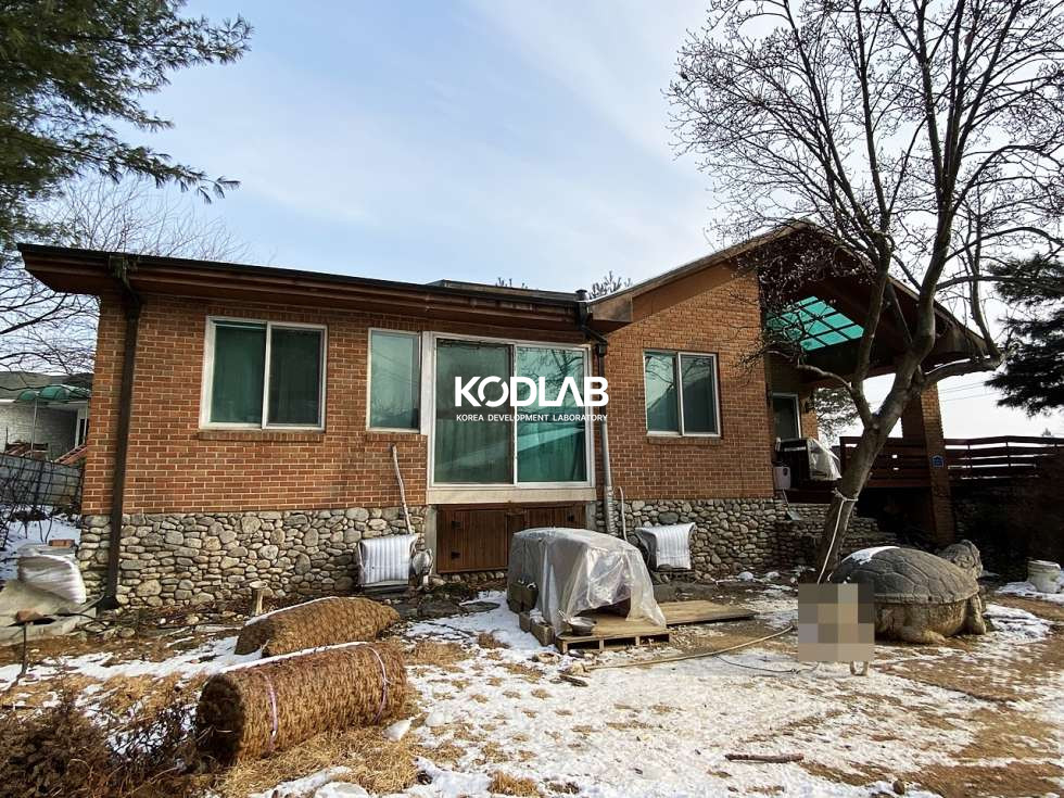 경기 광주시 남종면 수청리 경기 광주 단층 전원주택, 고풍스러운 거실 매매 매물번호 10840 사진 1