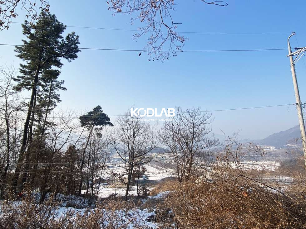 경기 양평군 용문면 광탄리 용문 시내가 조망되는 전망좋은 전원주택지 매매 매물번호 10823 사진 3