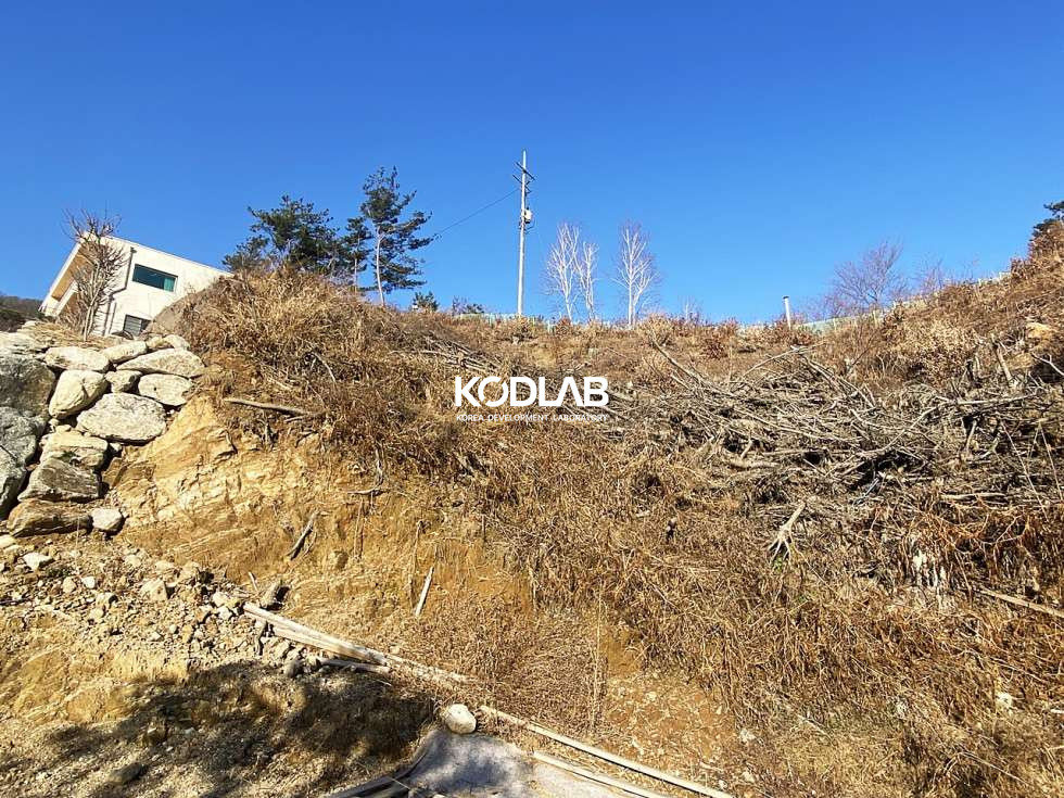 경기 양평군 옥천면 신복리 전원마을, 일부 토목공사 완료된 필지 매매 매물번호 10709 사진 8