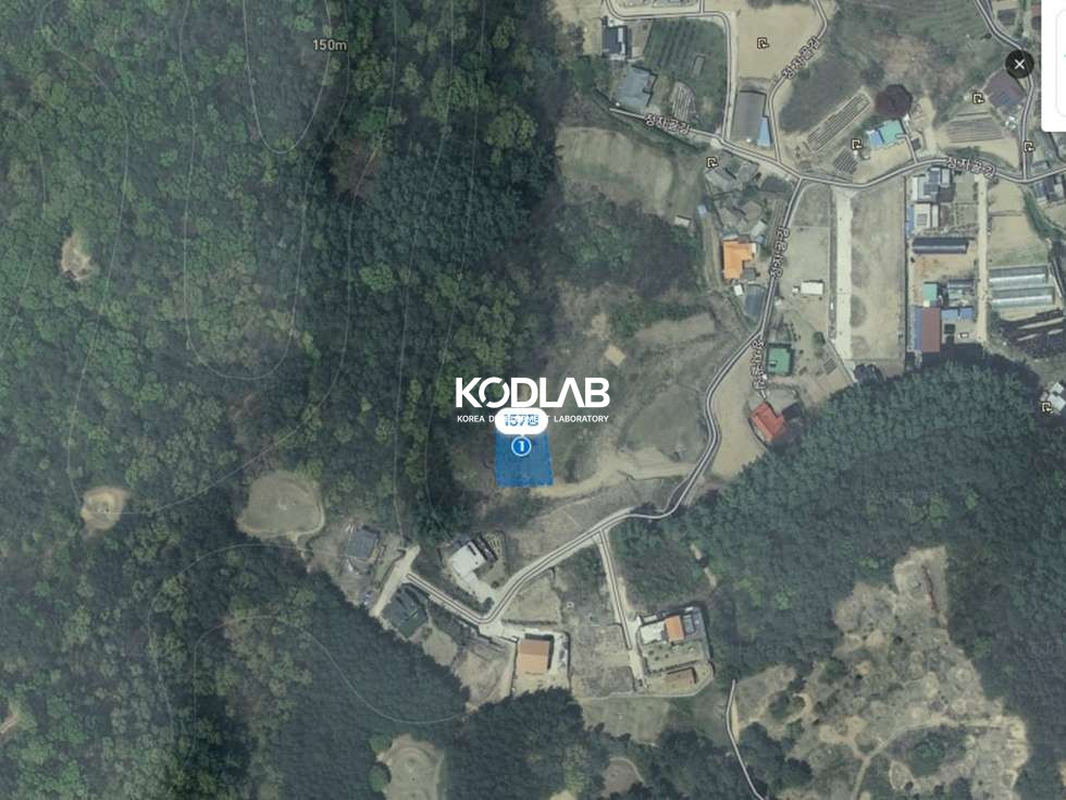 경기 양평군 양서면 국수리 대지, 단지 상단에 위치하여 트인 전망인 국수리 전원주택지 매매 매물번호 11833 사진 2