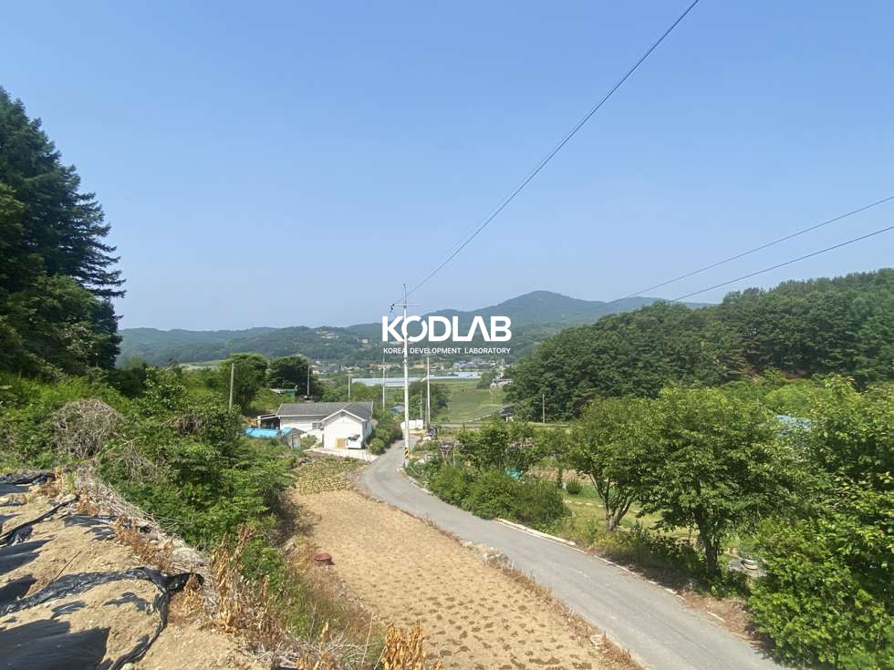 경기 양평군 지평면 옥현리 현재 밭으로 사용중. 자연 연못이 딸려있는 지평면 토지 매매 매물번호 11854 사진 4
