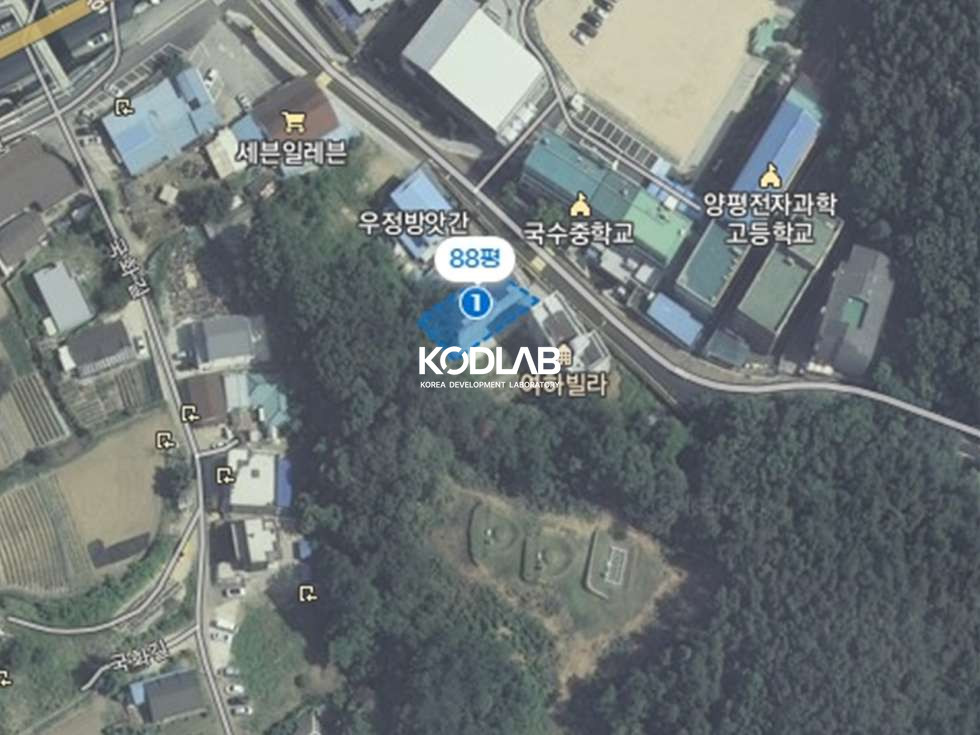 경기 양평군 양서면 국수리 ﻿전세가격으로 매매 가능 빌라, 엘리베이터, 에어컨, 세탁기 옵션, 햇살이 잘 드는 집 매매 매물번호 11332 사진 8