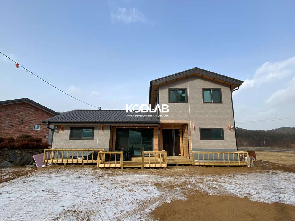 경기 양평군 지평면 망미리 지평면 생활권 6분, 국유지 구거와 접해있는 양지바른 전원주택 매매 매물번호 10785 사진 1