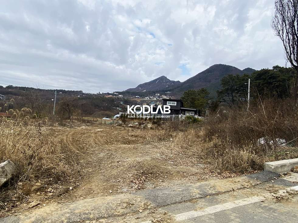 경기 양평군 양평읍 백안리 2차선도로 바로 옆이지만 조용하고 전망좋은 토지 매매 매물번호 10768 사진 8